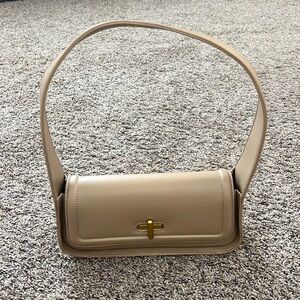 Beige Shoulder Bag
